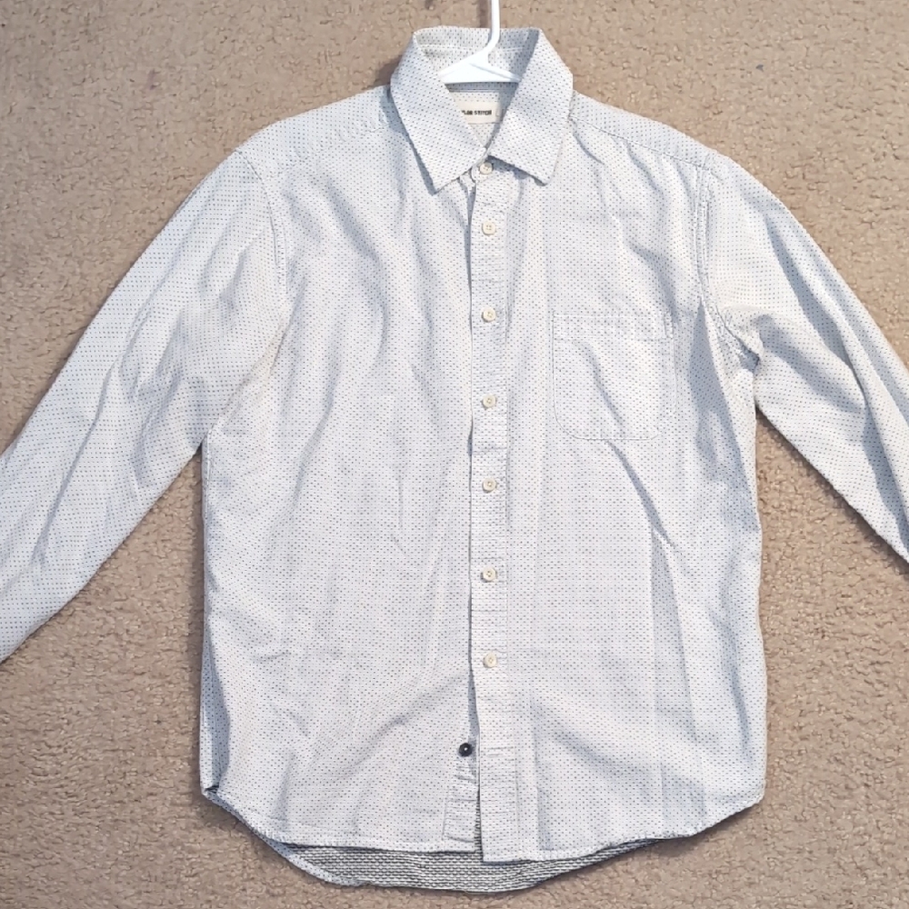 Taylor Stitch Polka Dot Oxford Shirt